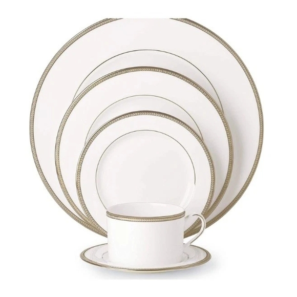 kate spade White and Gold Dinnerware Collection - Picture 1 of 6